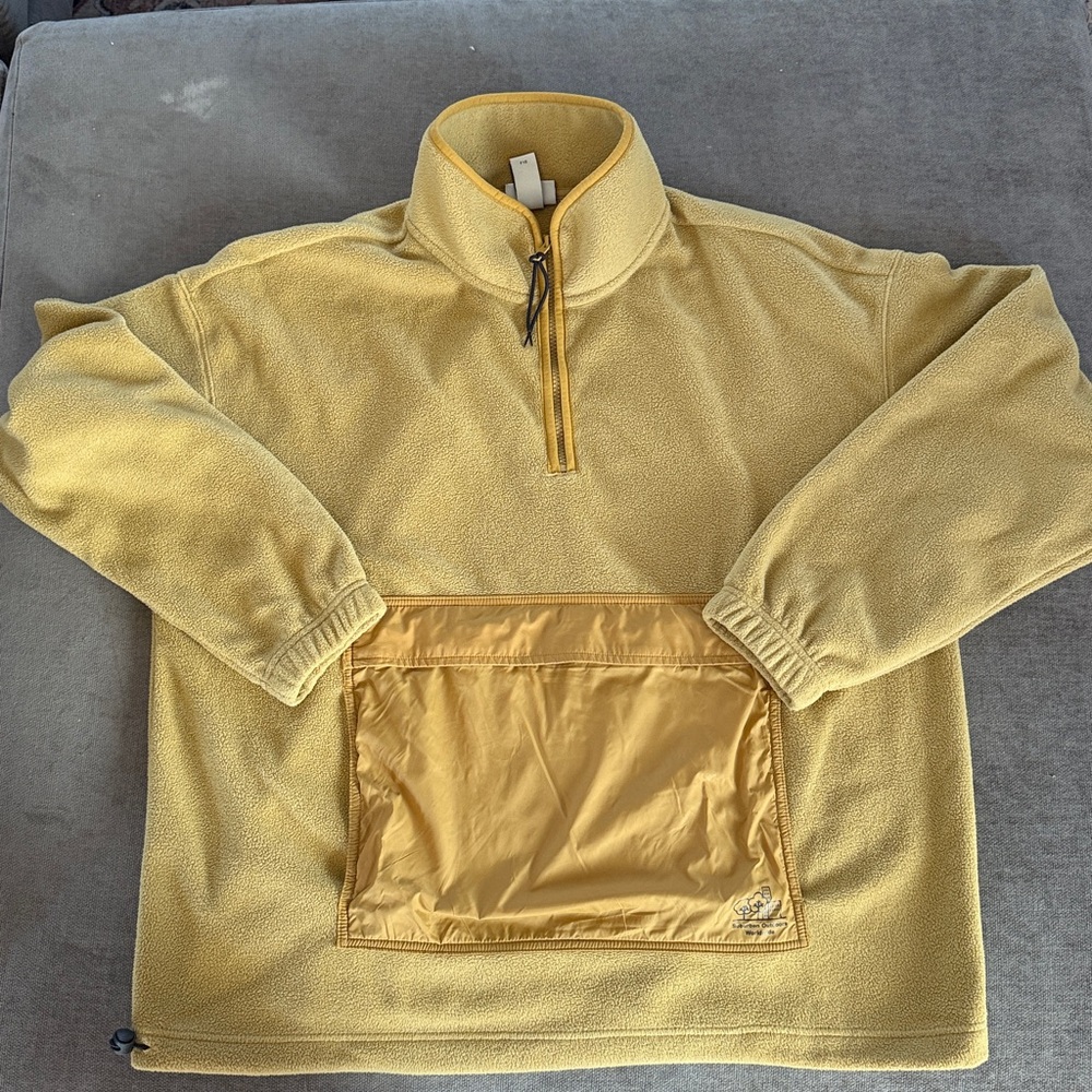 H&M Gold Fleece Pullover